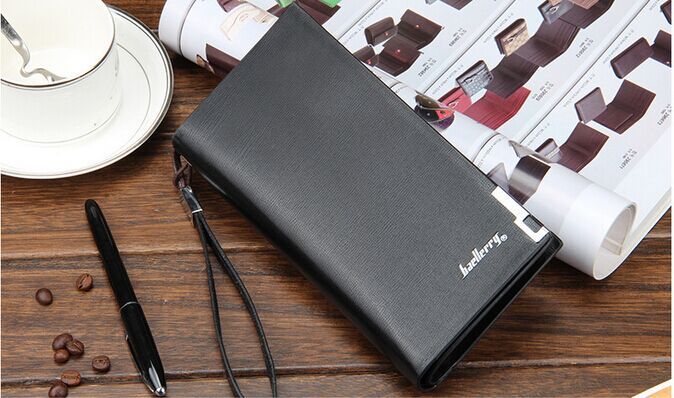 Baellerry Elegant Men Solid Wallet & Card Holders-Black Baellerry Elegant Men Solid Wallet & Card Holders-Black Accessories Baellerry Elegant Men Solid Wallet & Card Holders-Black Baellerry Elegant Men Solid Wallet & Card Holders-Black Accessories