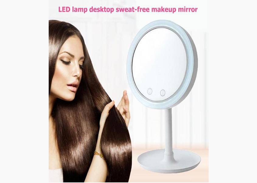 Illuminated Makeup Mirror with Fan Illuminated Makeup Mirror with Fan Beauty tools Illuminated Makeup Mirror with Fan Illuminated Makeup Mirror with Fan Beauty tools