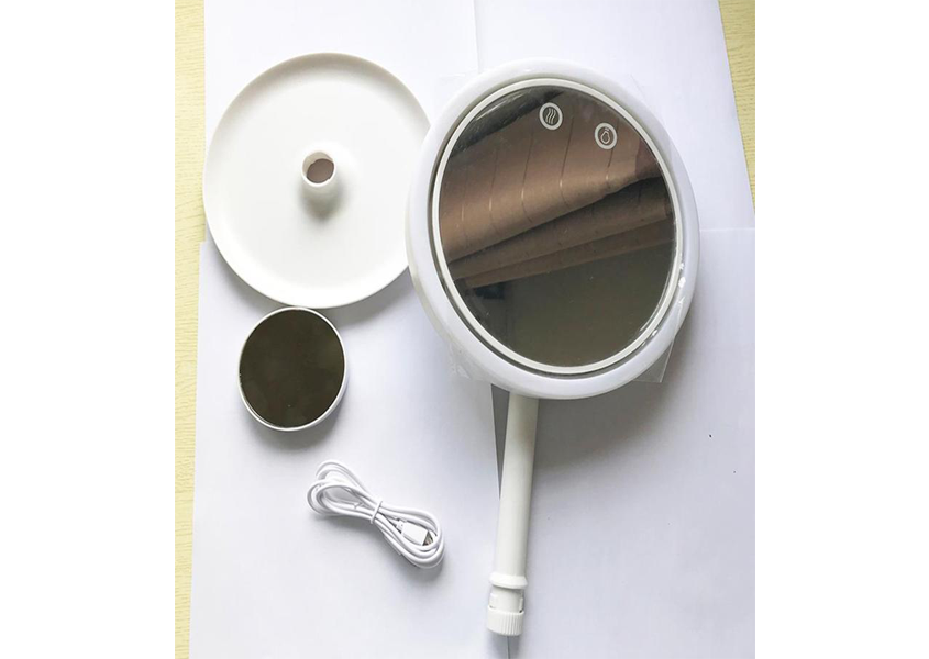 Illuminated Makeup Mirror with Fan Illuminated Makeup Mirror with Fan Beauty tools Illuminated Makeup Mirror with Fan Illuminated Makeup Mirror with Fan Beauty tools