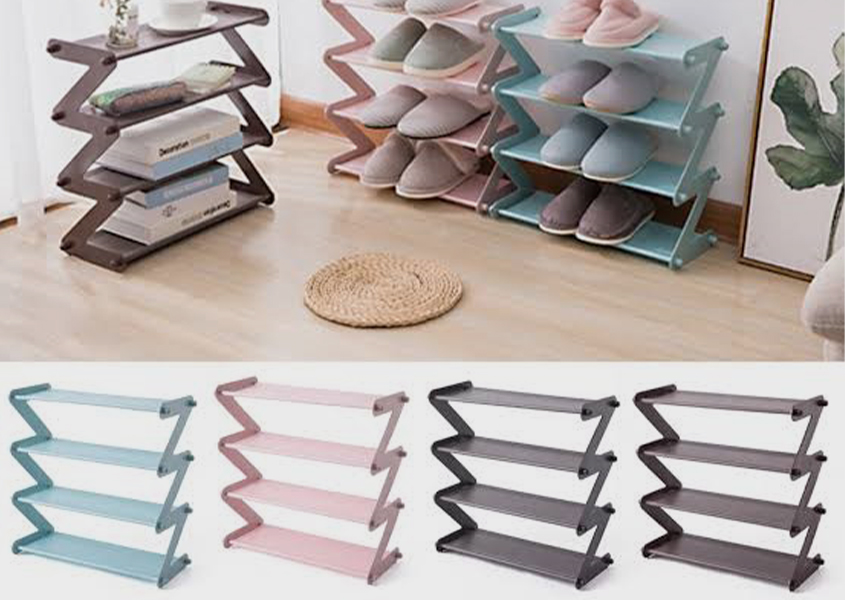 Shoes Rack Organizer – منظم الاحذية الزجزاج Shoes Rack Organizer – منظم الاحذية الزجزاج أدوات المنزل والتخزين Shoes Rack Organizer – منظم الاحذية الزجزاج Shoes Rack Organizer – منظم الاحذية الزجزاج أدوات المنزل والتخزين